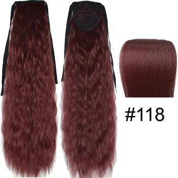 Paruka Syntetický příčesek pro vysoký culík | 55 cm - 118