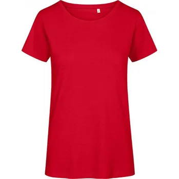 Dámské tričko Promodoro Dámské žerzejové tričko z prémiové organické bavlny Barva: červená ohnivá, Velikost: XS E3095