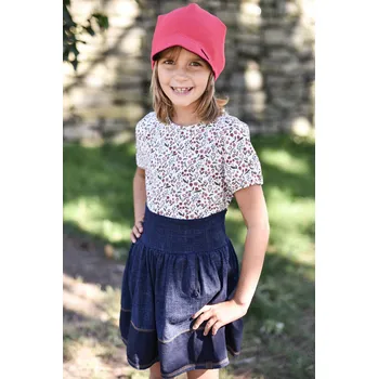 Dívčí sukně riflovinová bavlněná sukýnka