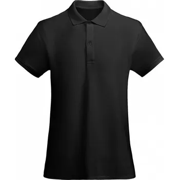 Dámské tričko Roly Eco Dámská polokošile Prince z organické bavlny s bočními rozparky Barva: Černá, Velikost: S RY6618