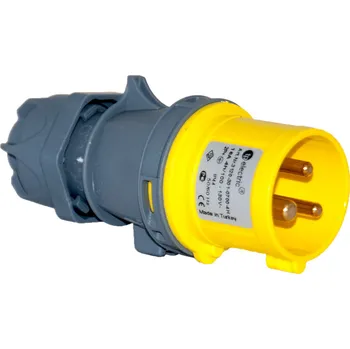 Elektrická zásuvka TP electric Vidlice průmyslová 3 kolík 16A IP44