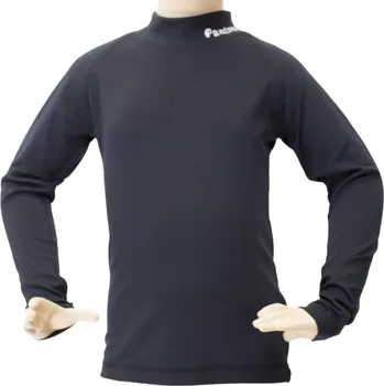 Fantom FUNKČNÍ TRIKO S POČESEM A STOJÁČKEM - ČERNÉ 2023 Velikost: 146, Barva: černá