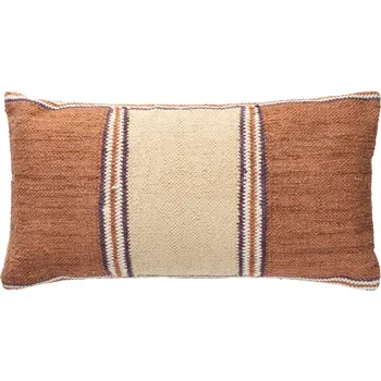 Polštář Oranžovo-béžový bavlněný polštář DUTCHBONE GAMBIT 30 x 60 cm