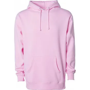 Pánská mikina Pánská těžká klokanka Independent s flísovou podšívkou 330 g/m Barva: růžová světlá, Velikost: XXL NP380