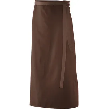 Kuchyňská zástěra Exner Zástěra s látkovým pásem po celé délce 90 x 60 cm, 220 g/m Barva: toffee, Velikost: 90 x 60 cm EX101