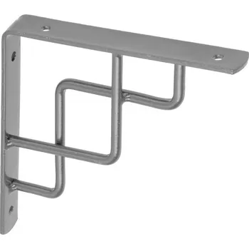 Držák na polici Mark SQ150 sm konzola dekorativní 150x150 stříbrná