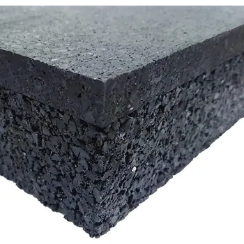 Rohožka FMT Tlumící dvouvrstvá antivibrační podlahová guma (deska) FLOMA Sandwich - 200 x 100 x 3,8 cm