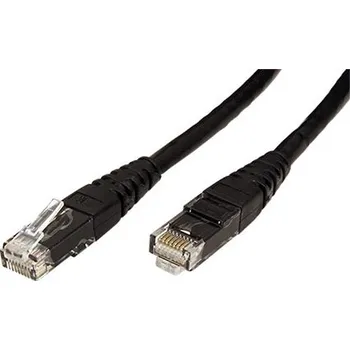 Síťový kabel ROLINE UTP patchkabel kat. 6, 0,3m, černý - 21.15.1515