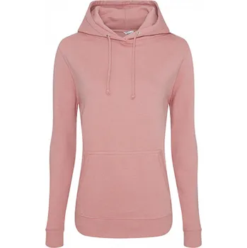 Dámská mikina Dámská klokánka s kapucí Just Hoods Barva: růžová jemná, Velikost: XL JH001F