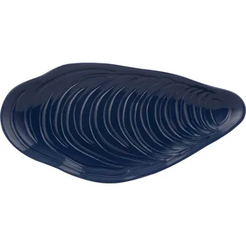 Mason Cash Nautical servírovací talíř velký ve tvaru mušle, námořnická modrá, 2002.160