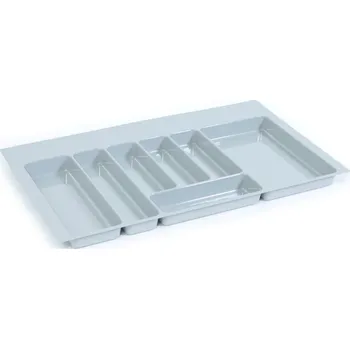 Příborník do zásuvky Příborník VOLPATO, š800/840 x h380/490 mm, šedý