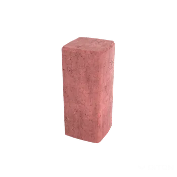 Venkovní dlažba DITON Palisáda čtvercová odlehčená Velikost: 18 × 18 × 40, Varianta: Palisáda čtvercová odlehčená 40 červená, Povrch: standard