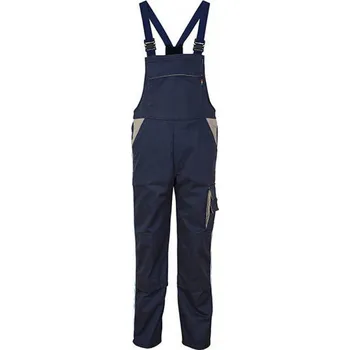 Carson Contrast Pracovní lacláče s kontrastními prvky na domácí a zahradnické práce 300 g/m Barva: modrá námořní - šedá, Velikost: 28 CR483