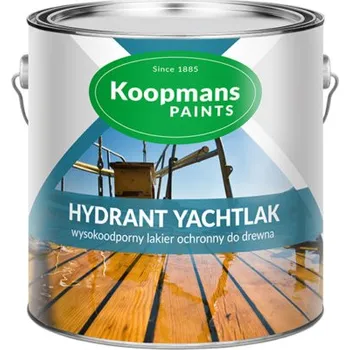 Olej na dřevo KOOPMANS HYDRANT YACHTLAK bezbarvý lesk UV 0,75l