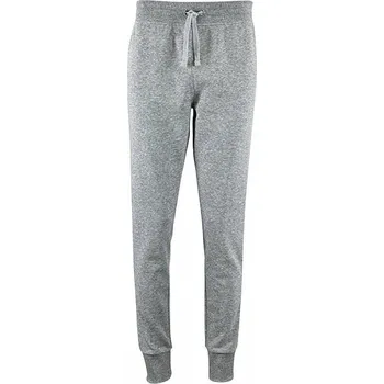 Sol's Dámské slim fit tepláky Jake na běhání s elastickým pasem Barva: šedá melange, Velikost: S L02085