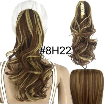 Stylingový přípravek Syntetické vlnité vlasy s klipem - 8H22