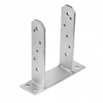 Tesařské kování DOMAX PST 100 (101*200*5) Patka sloupku 100 typu "TT"