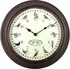 Hodiny Esschert Design Hodiny s ptačím zpěvem 29 cm