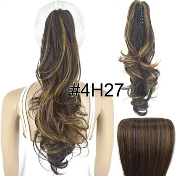 Příčesek Syntetické vlasy se sponou pro prodloužení vlasů | 45 cm - 4H27