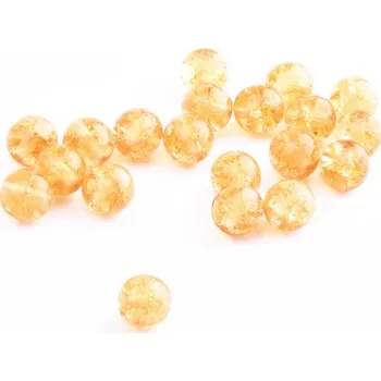 Dětské navlékací korálky CZ Skleněné korálky praskačky 8mm,barva mix