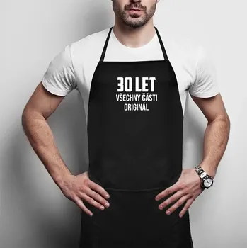 Žertovný předmět 30 let - všechny části originál - zástěra