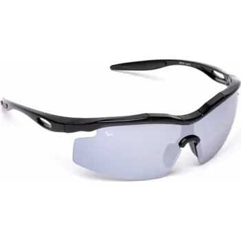 Sluneční brýle KAŠMIR SPORT CLASSIC POLARIZED SCP04 černé - skla zrcadlová