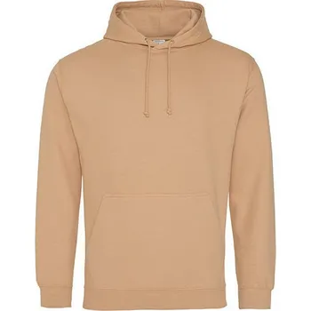 Pánská mikina Pánská klokanka Just Hoods s dvojitou kapucí Barva: Nude, Velikost: S JH001