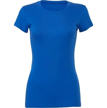 Bella+Canvas Dámské lehké prodloužené tričko Bella Favorite Barva: modrá královská, Velikost: M BL6004