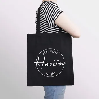 Žertovný předmět Havířov - moje místo na světě - taška s potiskem