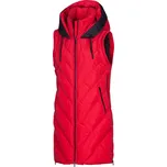 Northfinder Dámská zateplená vesta v trendy stylu VELDA, rudá, XS