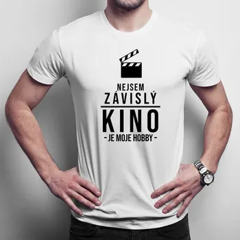 Žertovný předmět Nejsem závislý - pánské tričko s potiskem