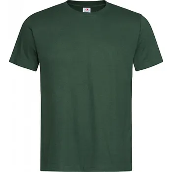 Pánské tričko Stedman Základní tričko Stedman v unisex střihu střední gramáž 155 g/m Barva: Zelená lahvová, Velikost: XXS S140
