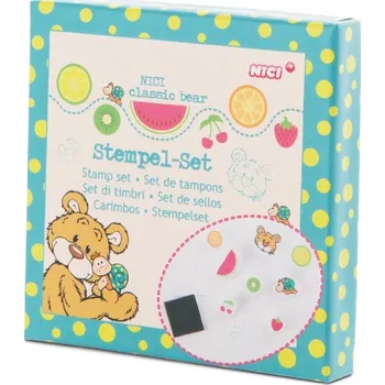 Dětské razítko Nici Nici, 3467098, sada razítek, 10 ks