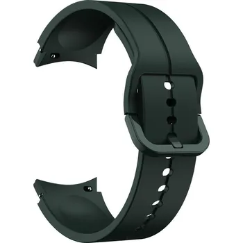 Jednobarevný řemínek s plastovou přezkou pro Samsung Galaxy watch 4/ 4 Classic/4 Classic Lite/ 5 / 5 PRO Barevná varianta: Tmavě zelený