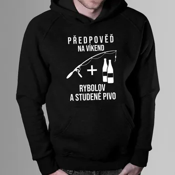 Žertovný předmět Předpověď na víkend - pánská mikina