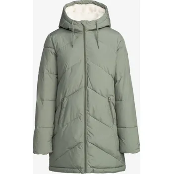 Dámský zimní kabát Roxy Better Weather - zelený XS