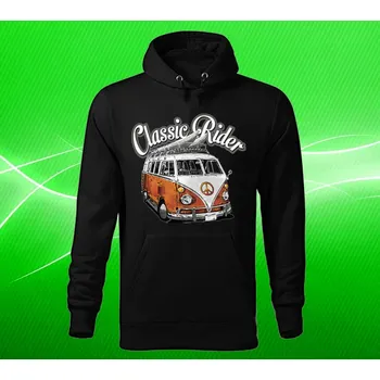 Pánská mikina mikina Transporter T1 classic rider L (mikina s kapucí )