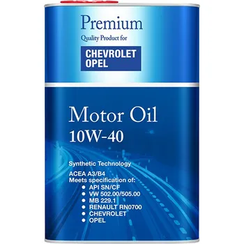 Motorový olej Motorový olej FANFARO 10W-40 1L pro vozy Chevrolet a Opel FF6720-1ME