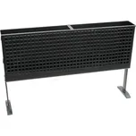 Zadní topeniště 320 x 500 x 60 mm černé