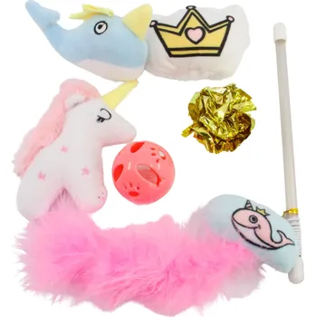 Hračka pro psa Vsepropejska Twin dárkový set hraček pro kočku