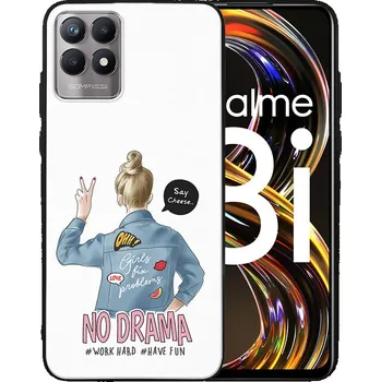 Pouzdro na tablet VSECHNONAMOBIL 41926 MY ART Silikonový obal Realme 8i NO DRAMA (138)