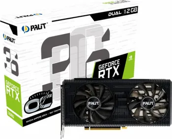 Grafická karta Palit GeForce RTX 3060 Dual OC 12 GB (NE63060T19K9-190AD)