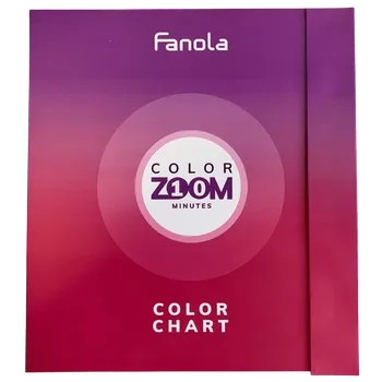 Barva na vlasy Fanola Color Zoom 10 Minutes - vzorník k barvám