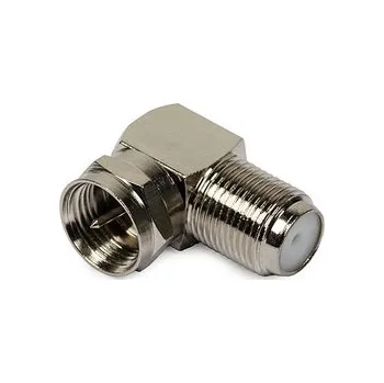 Anténní redukce Spojka F (zdířka) / F (kolík) - úhlová