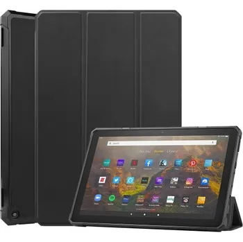 Pouzdro na tablet VSECHNONAMOBIL 38658 LEATHER Zaklápěcí obal Amazon Kindle Fire HD 10 / HD 10 2021 (11. generace) černý