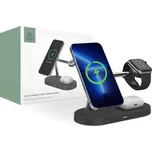 Bezdrátová nabíječka Tech-Protect A14 3v1 Magnetic Magsafe Wireless Charger black