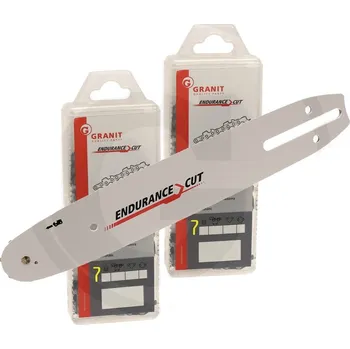 Pilová lišta Granit Parts Endurance Cut 55290053 lišta + 2 pilové řetězy