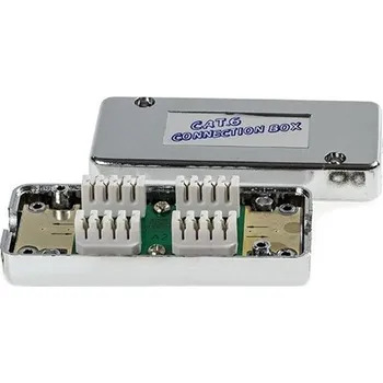 Síťový kabel XtendLan Propojovací box, narážecí, CAT6, stíněný