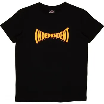 Chlapecké tričko INDEPENDENT triko - Youth Spanning T Shirt Black (BLACK)