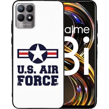 Pouzdro na tablet VSECHNONAMOBIL 41879 MY ART Silikonový obal Realme 8i AIR FORCE (023)